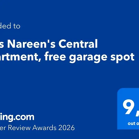 דירה Miss Nareen's Apartment, Free Garage Spot *